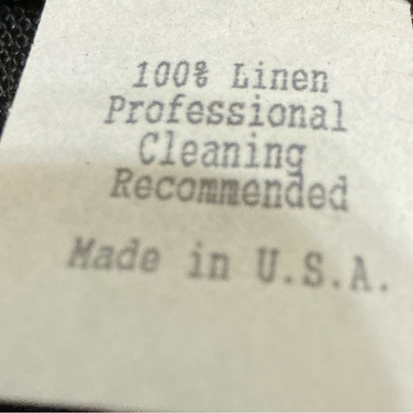 Legacy Black And Cream Stripes Linen Euro Pillow Shams - Picture 5 of 5